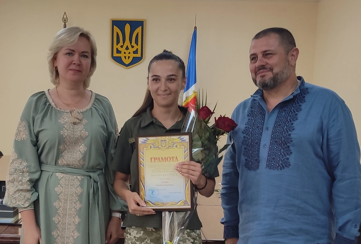 У День Незалежності в Ізмаїлі від імені громади міста привітали військовослужбовців