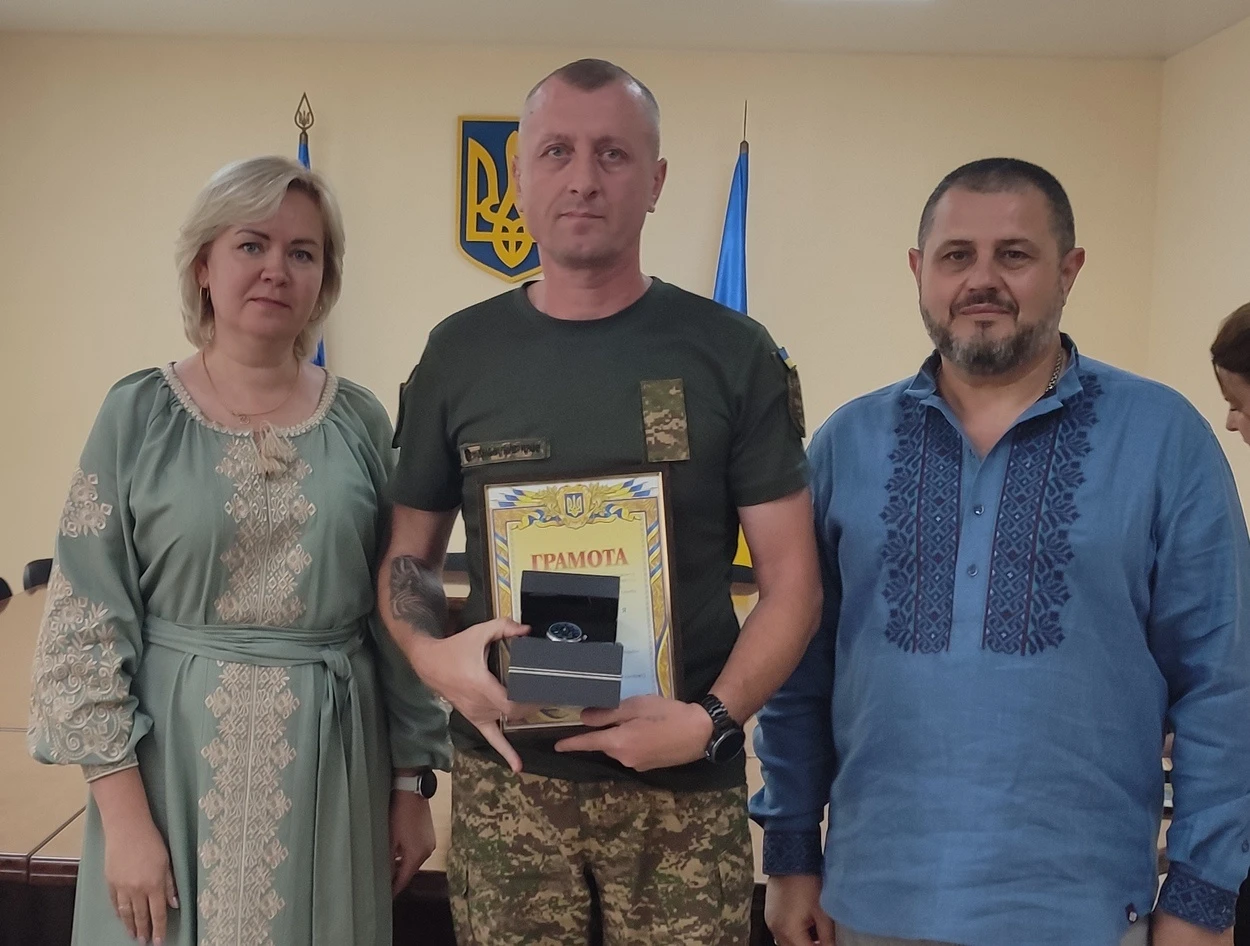 У День Незалежності в Ізмаїлі від імені громади міста привітали військовослужбовців