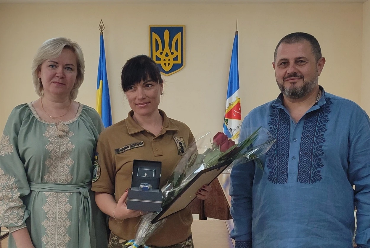 У День Незалежності в Ізмаїлі від імені громади міста привітали військовослужбовців