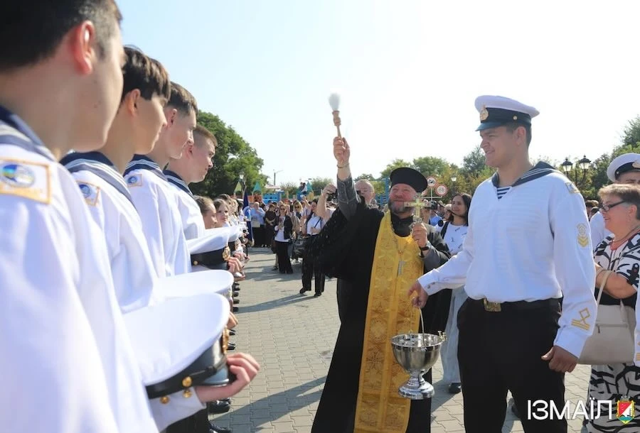 В Ізмаїлі першокурсники Дунайського інституту НУОМА склали курсантську клятву