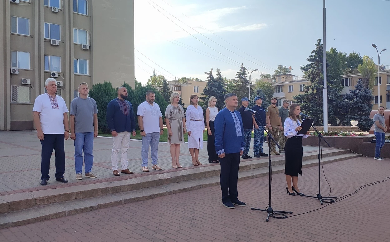 Ізмаїл відзначив День державного прапора України