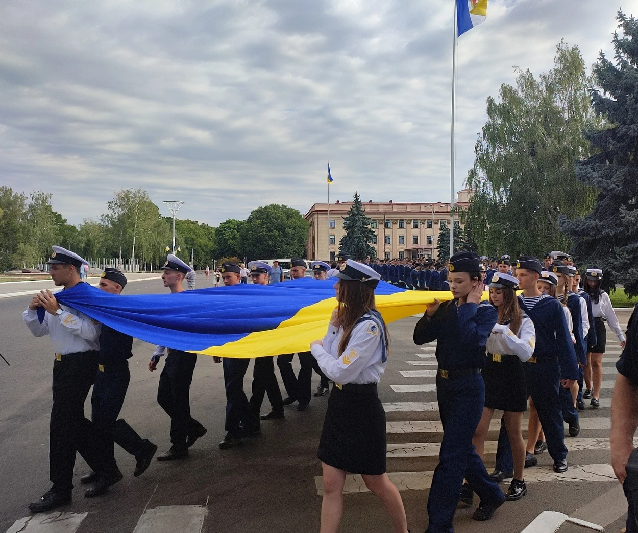 Ізмаїл відзначив День державного прапора України