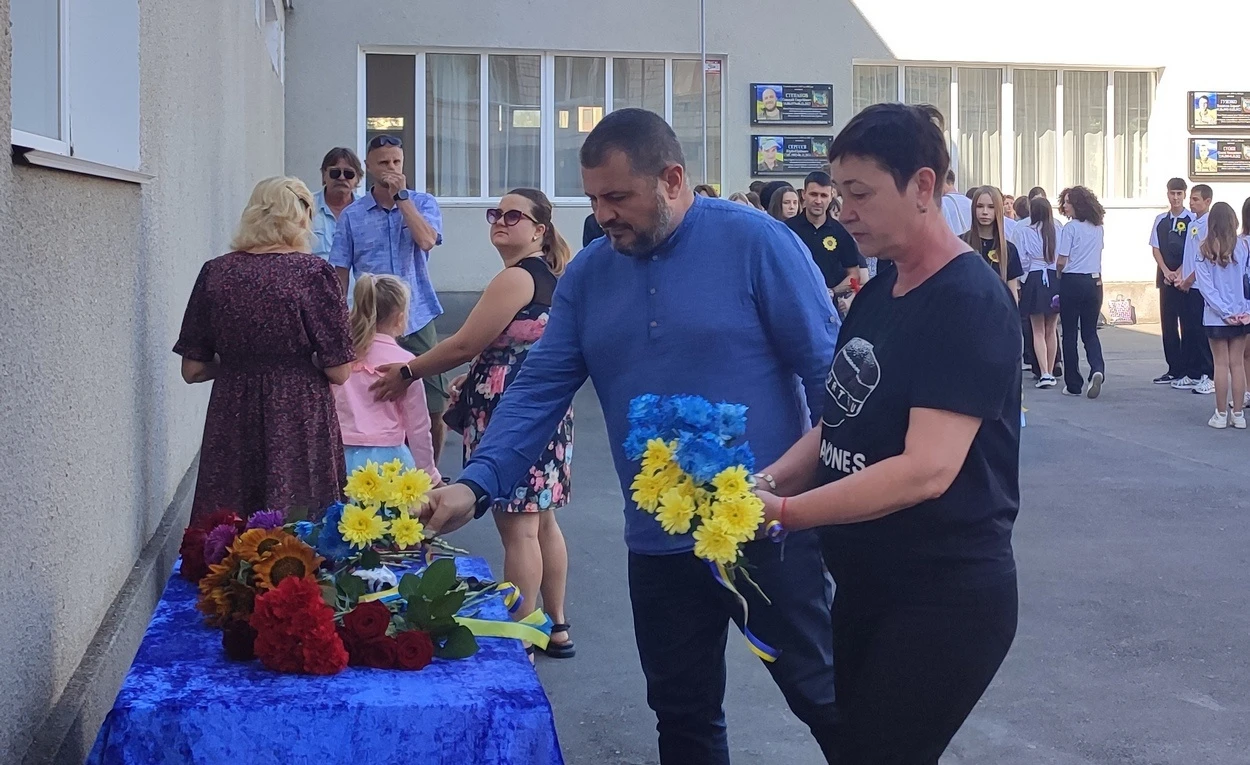 В Ізмаїлі відкрили меморіальну дошку в пам'ять про героя-захисника Вячеслава Коновалова