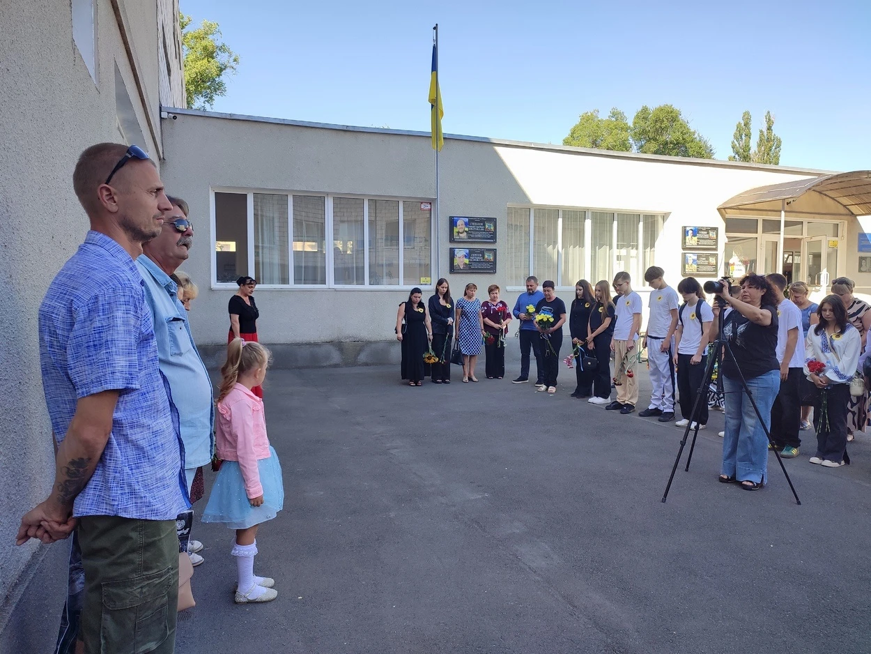 В Ізмаїлі відкрили меморіальну дошку в пам'ять про героя-захисника Вячеслава Коновалова