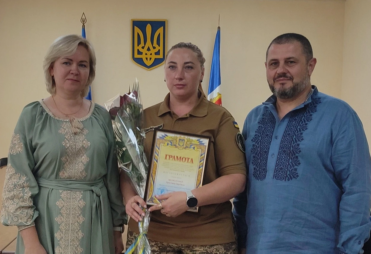 У День Незалежності в Ізмаїлі від імені громади міста привітали військовослужбовців