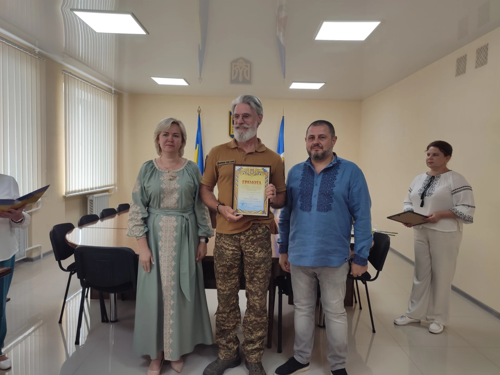 У День Незалежності в Ізмаїлі від імені громади міста привітали військовослужбовців