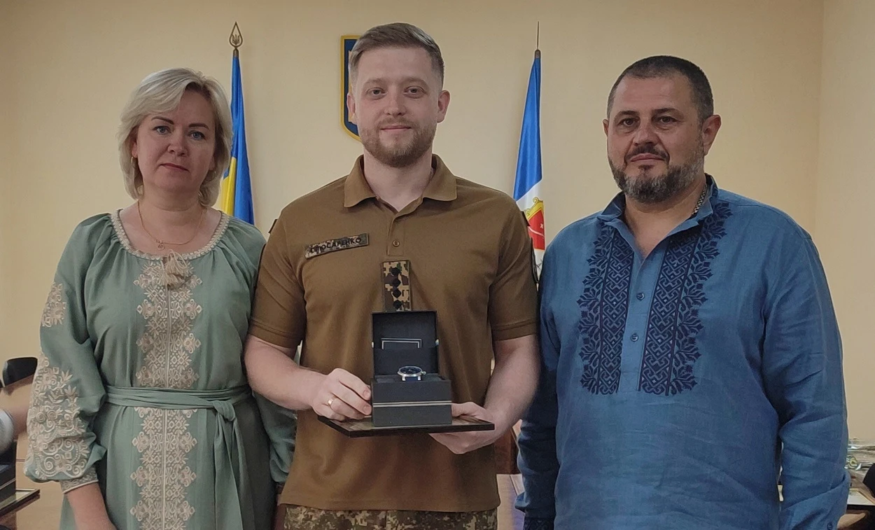 У День Незалежності в Ізмаїлі від імені громади міста привітали військовослужбовців