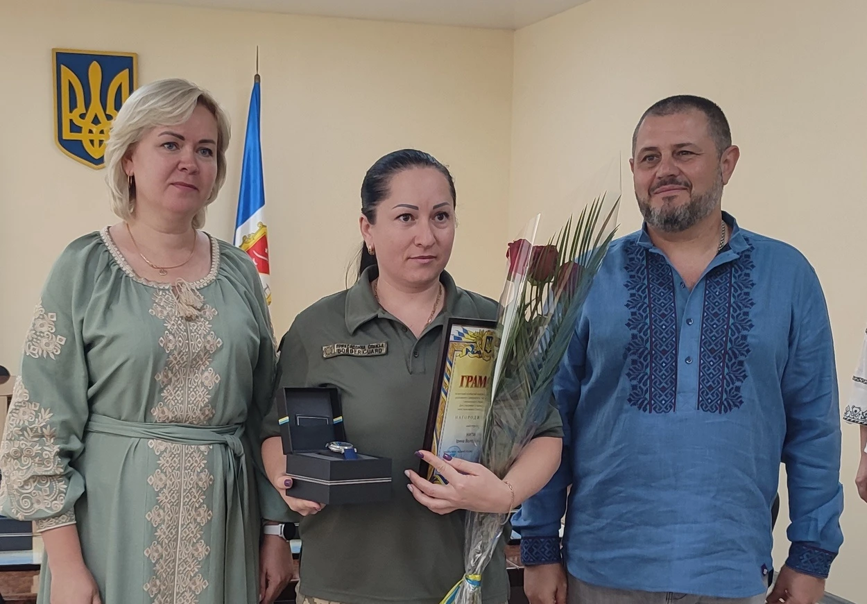 У День Незалежності в Ізмаїлі від імені громади міста привітали військовослужбовців