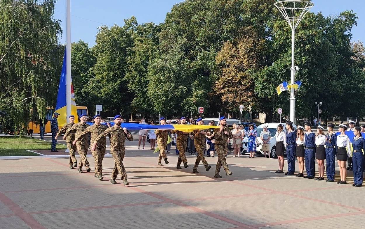 Ізмаїл відзначив День державного прапора України
