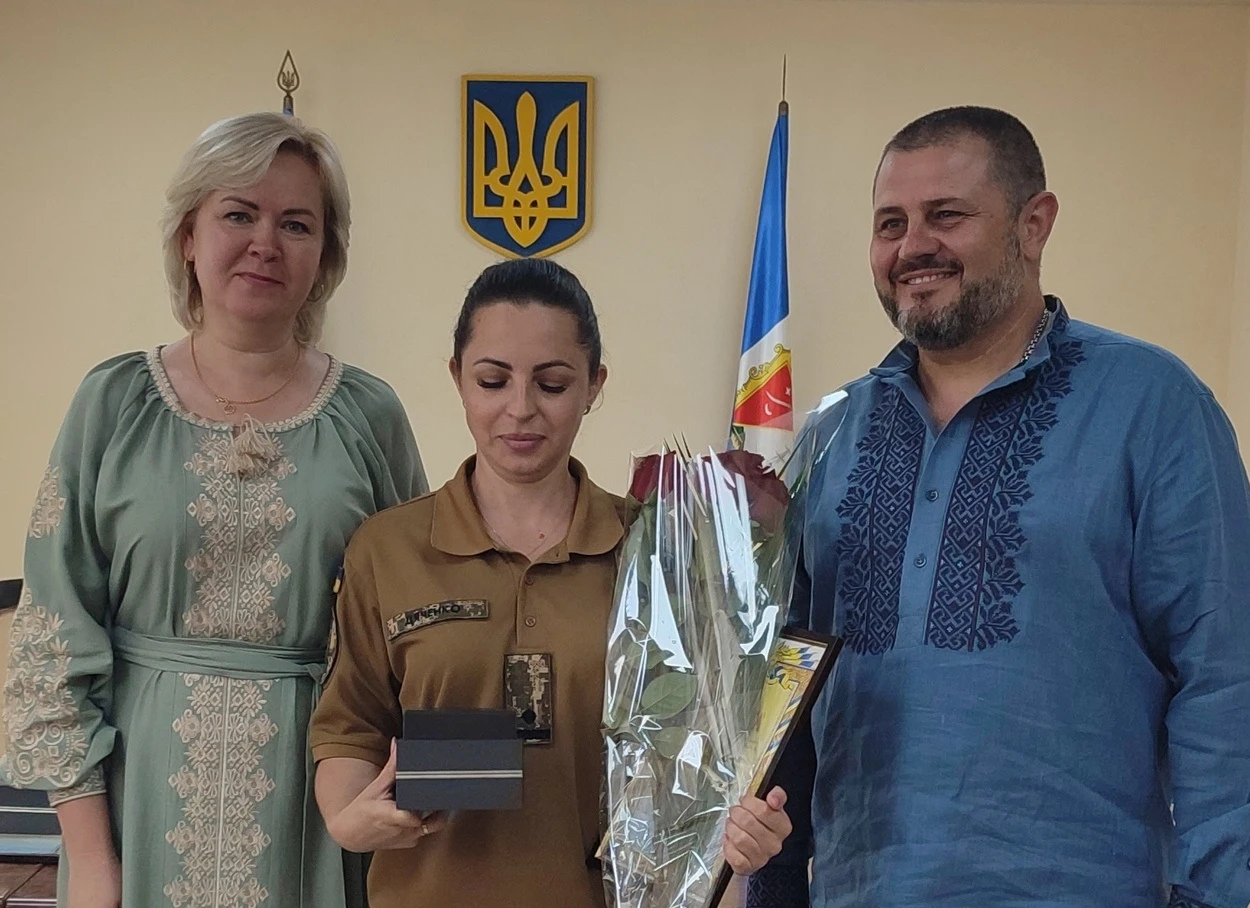 У День Незалежності в Ізмаїлі від імені громади міста привітали військовослужбовців