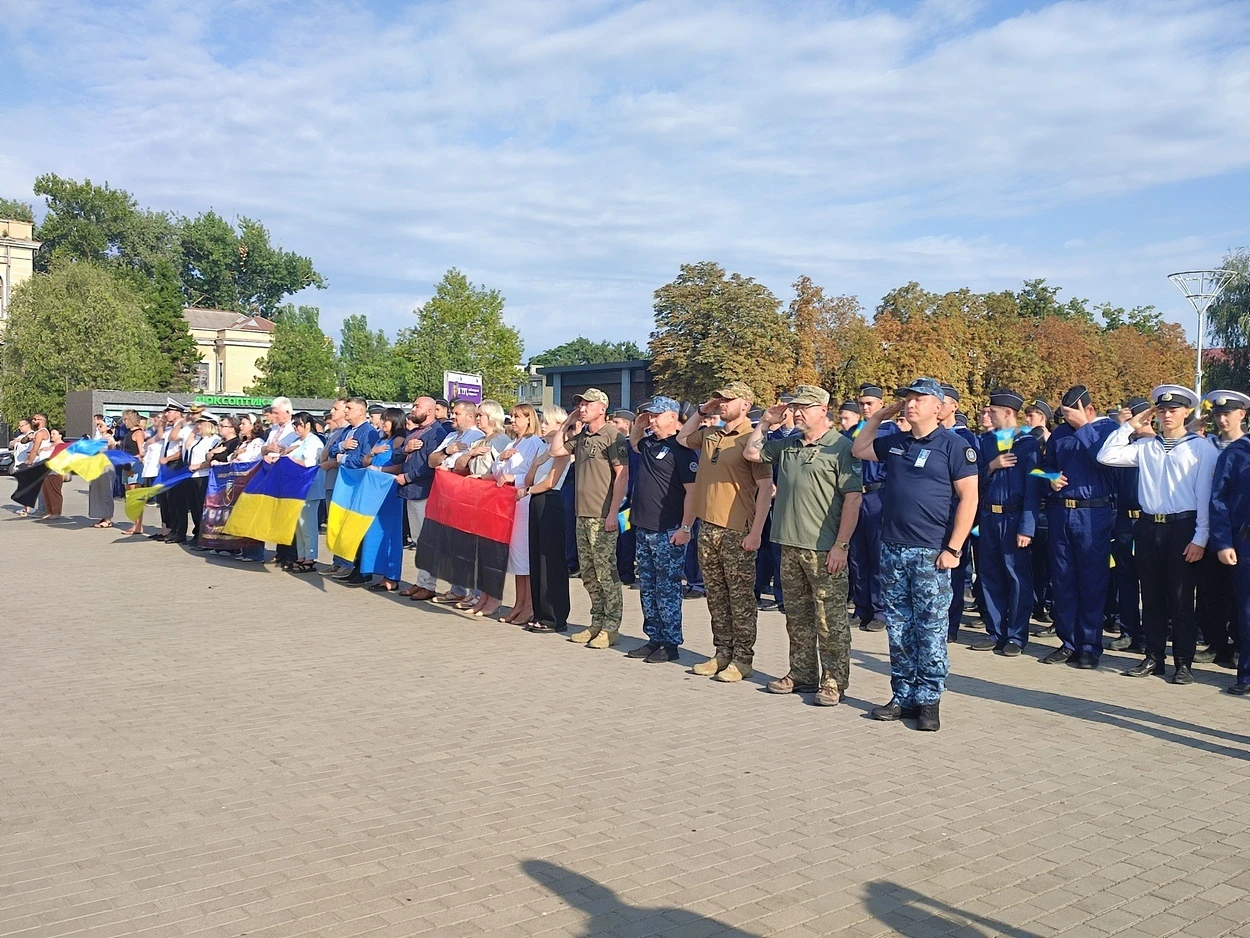 Ізмаїл відзначив День державного прапора України
