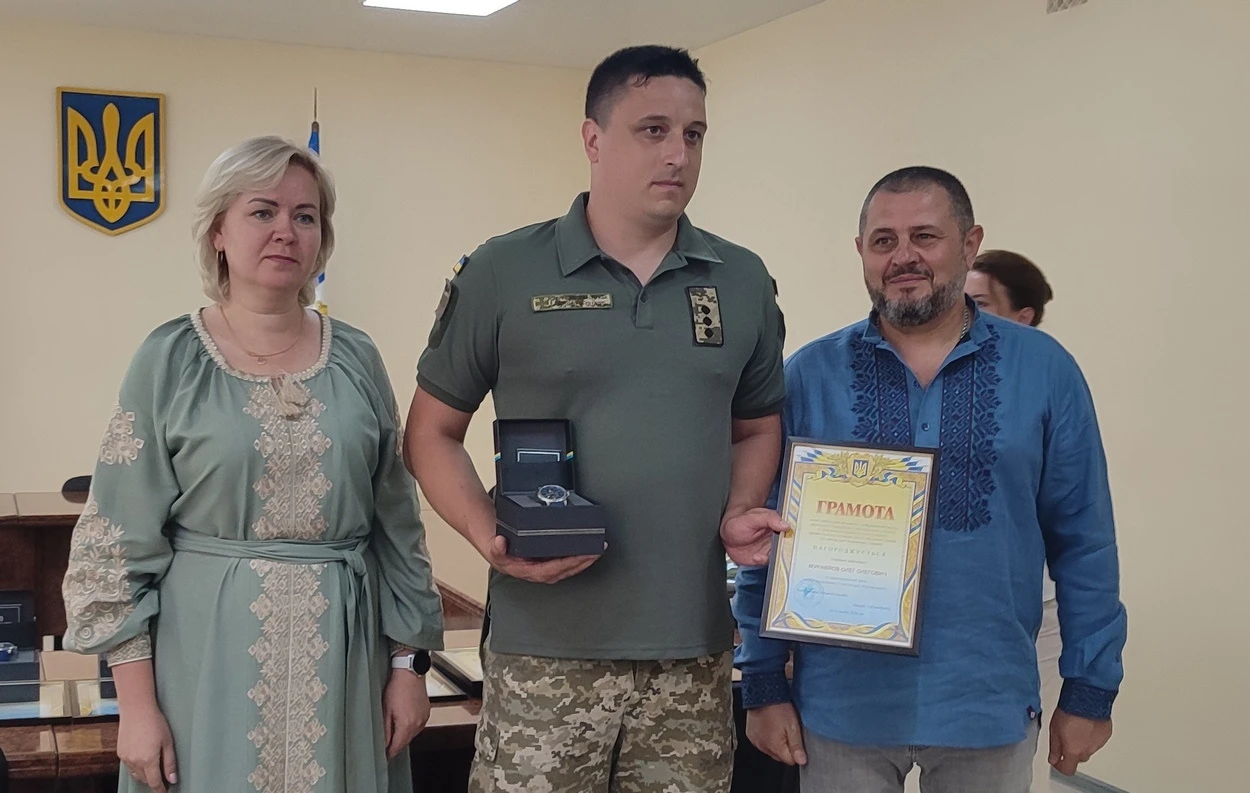 У День Незалежності в Ізмаїлі від імені громади міста привітали військовослужбовців