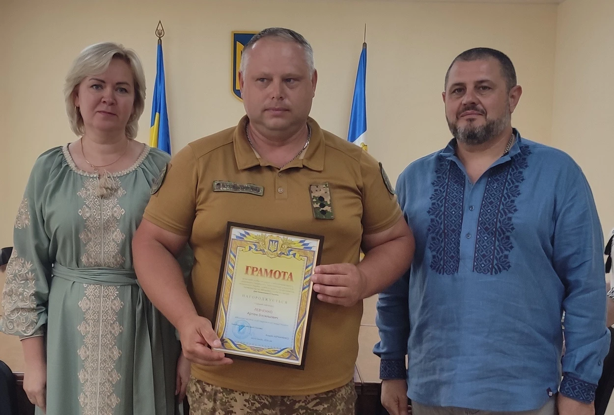 У День Незалежності в Ізмаїлі від імені громади міста привітали військовослужбовців