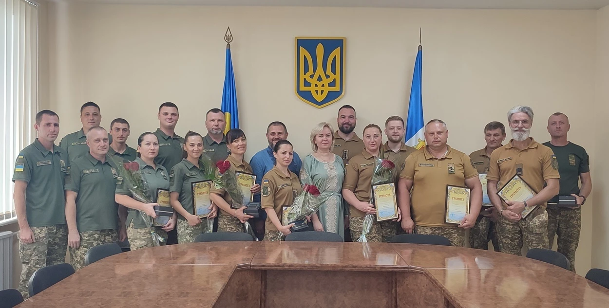 У День Незалежності в Ізмаїлі від імені громади міста привітали військовослужбовців