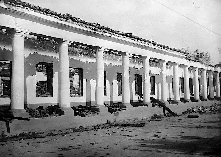 Здание типографии в годы Второй Мировой войны