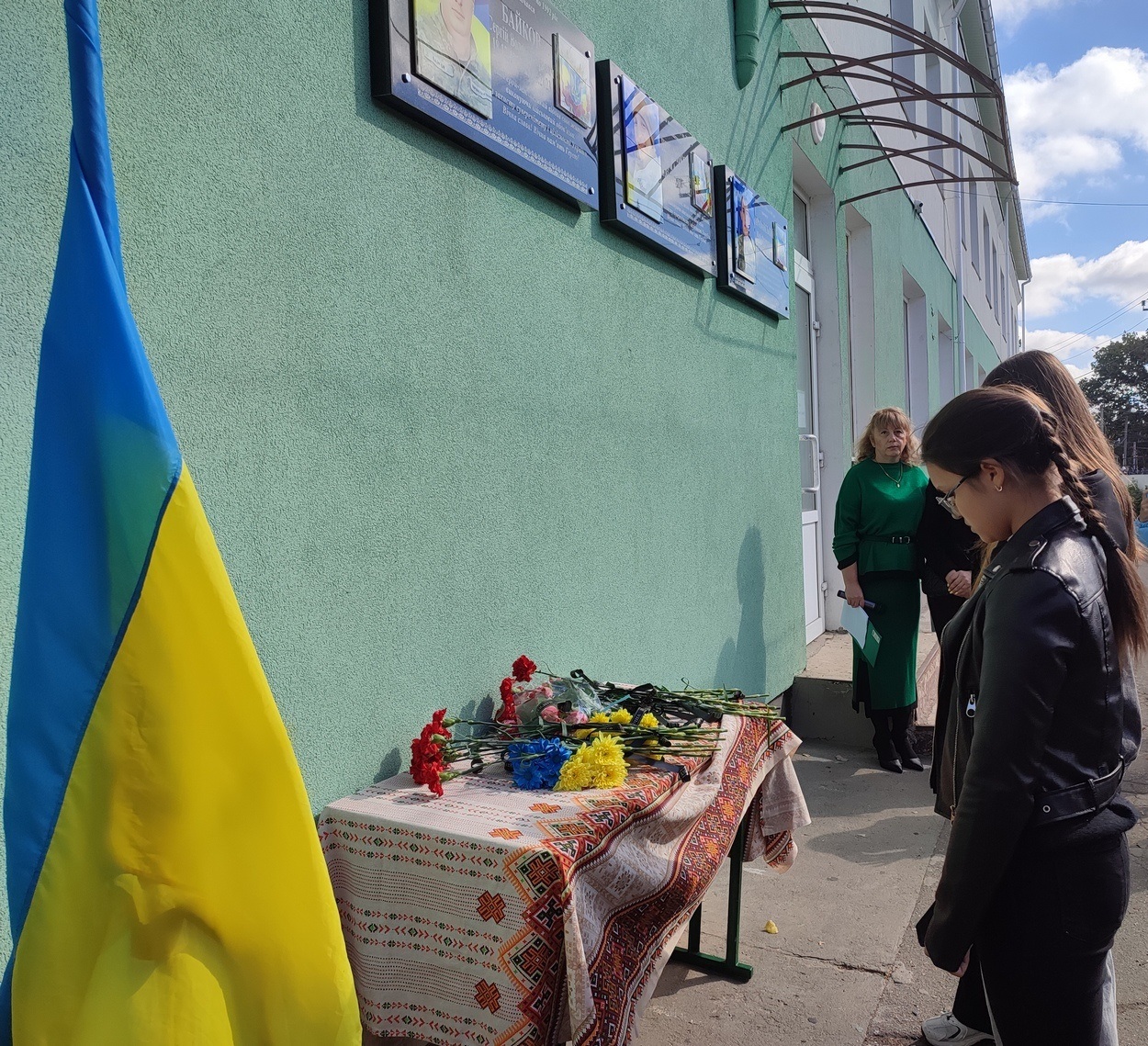 В Ізмаїлі відкрили меморіальну дошку з ім’ям героя-захисника Сергія Байкова