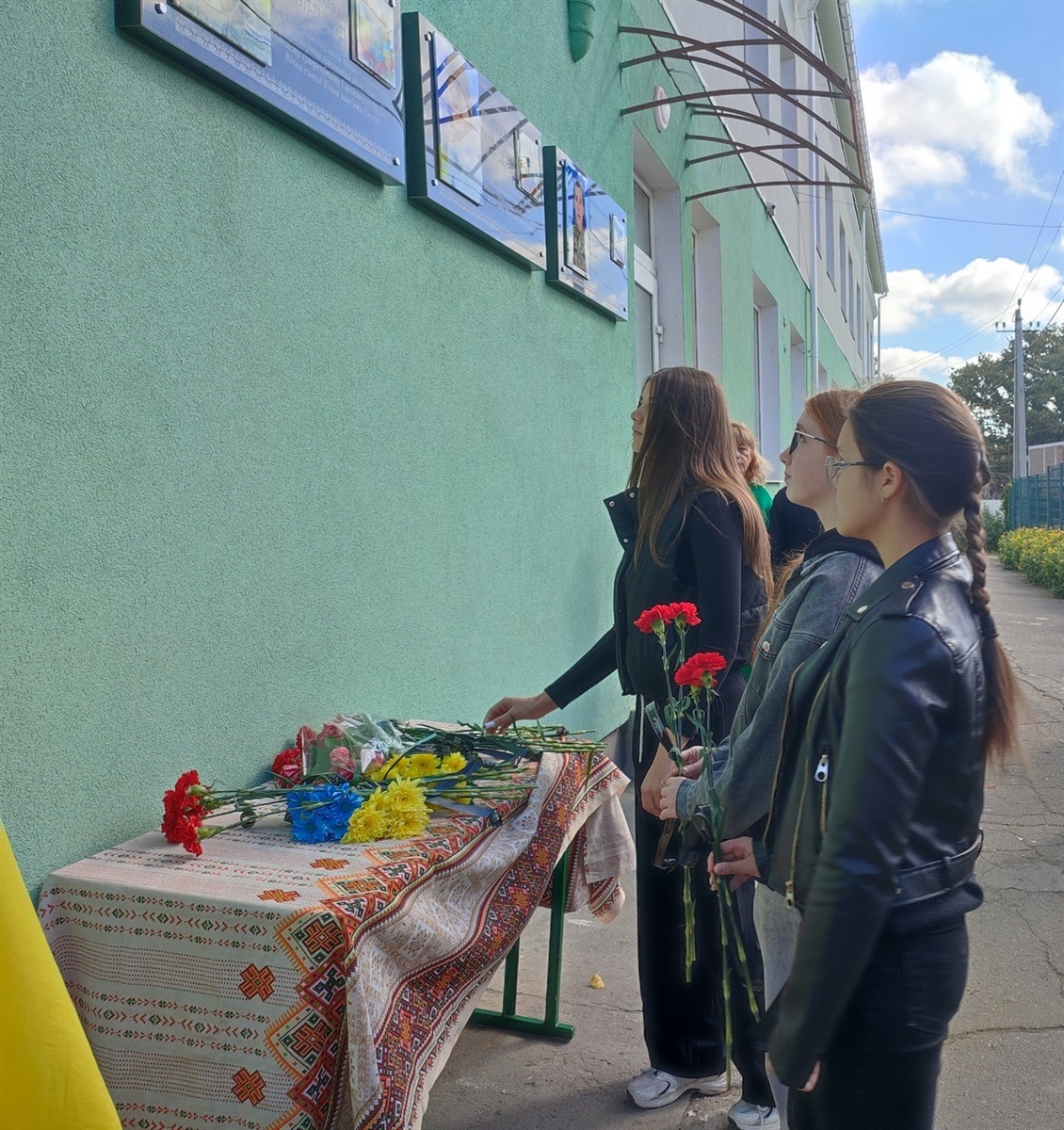 В Ізмаїлі відкрили меморіальну дошку з ім’ям героя-захисника Сергія Байкова