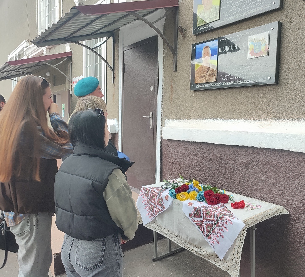 Меморіальну дошку з ім’ям ізмаїльського захисника Сергія Шелковнікова відкрили в Ізмаїлі