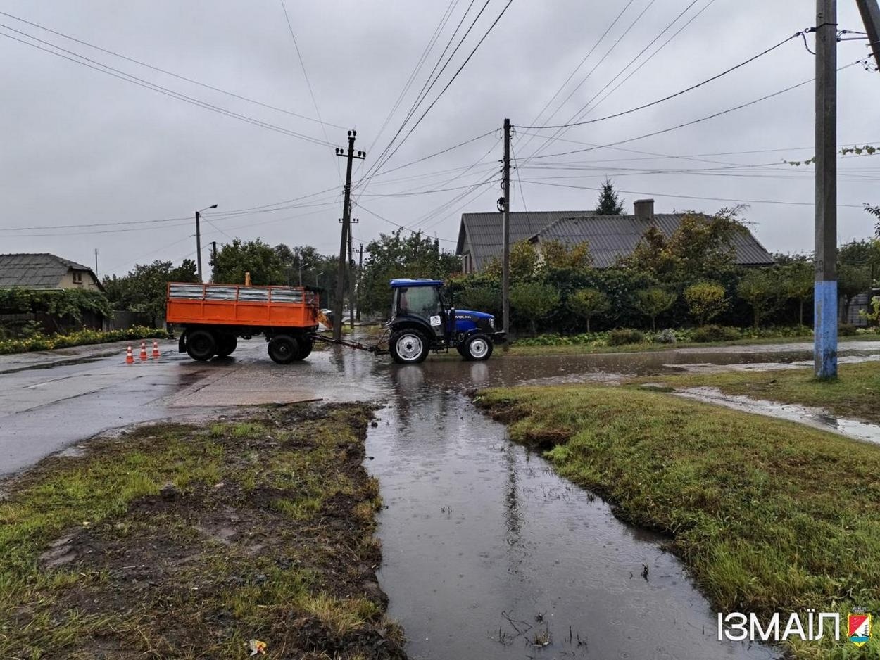 В Ізмаїлі за добу випала місячна норма опадів