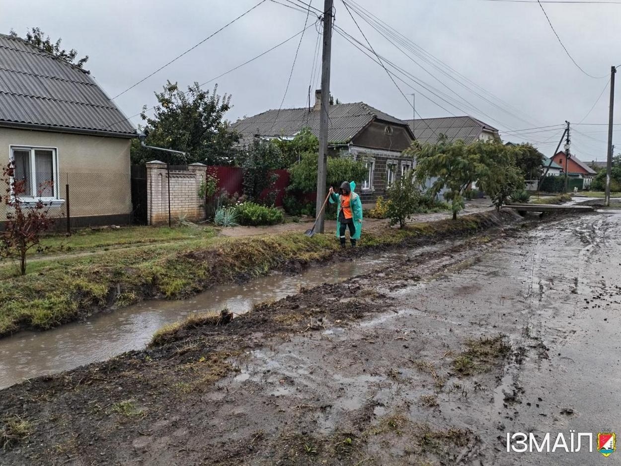 В Ізмаїлі за добу випала місячна норма опадів