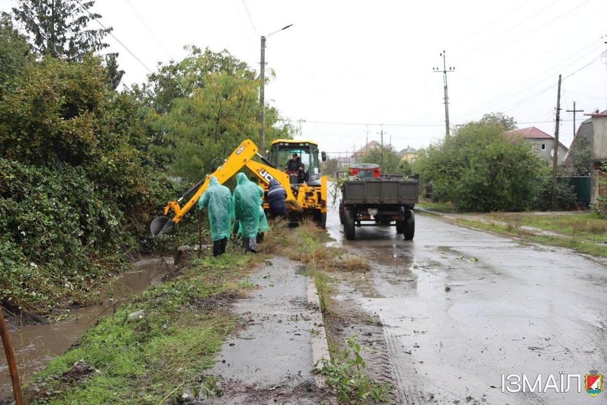 В Ізмаїлі за добу випала місячна норма опадів