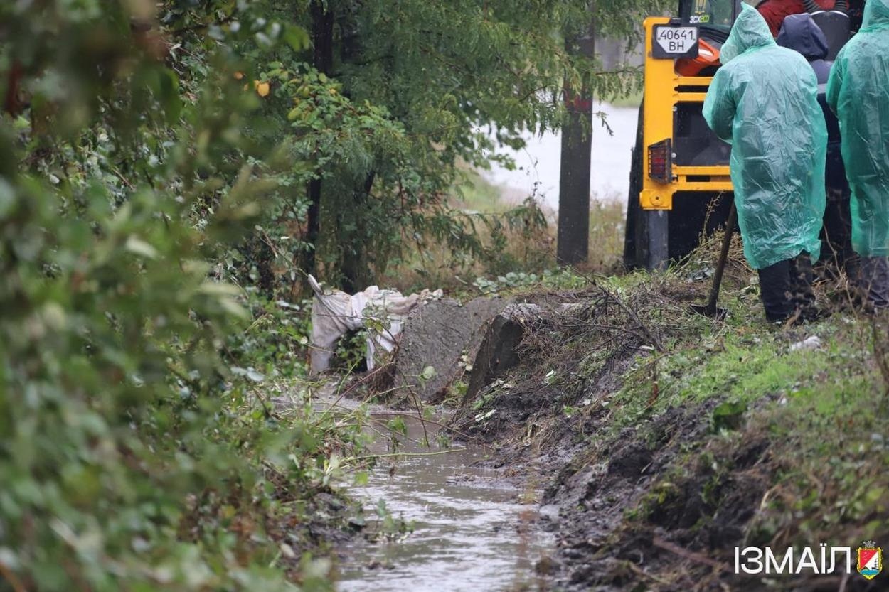 В Ізмаїлі за добу випала місячна норма опадів