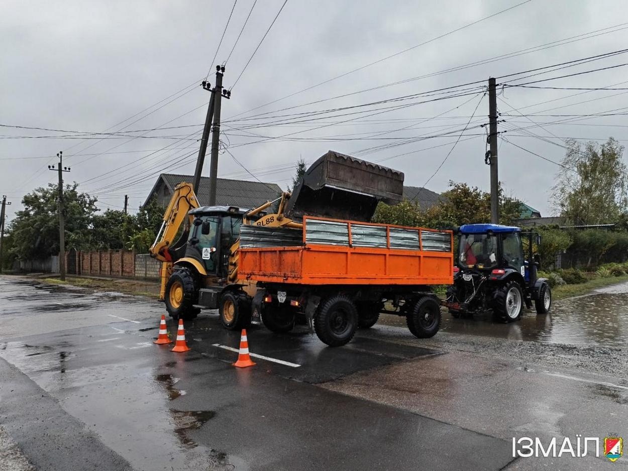 В Ізмаїлі за добу випала місячна норма опадів