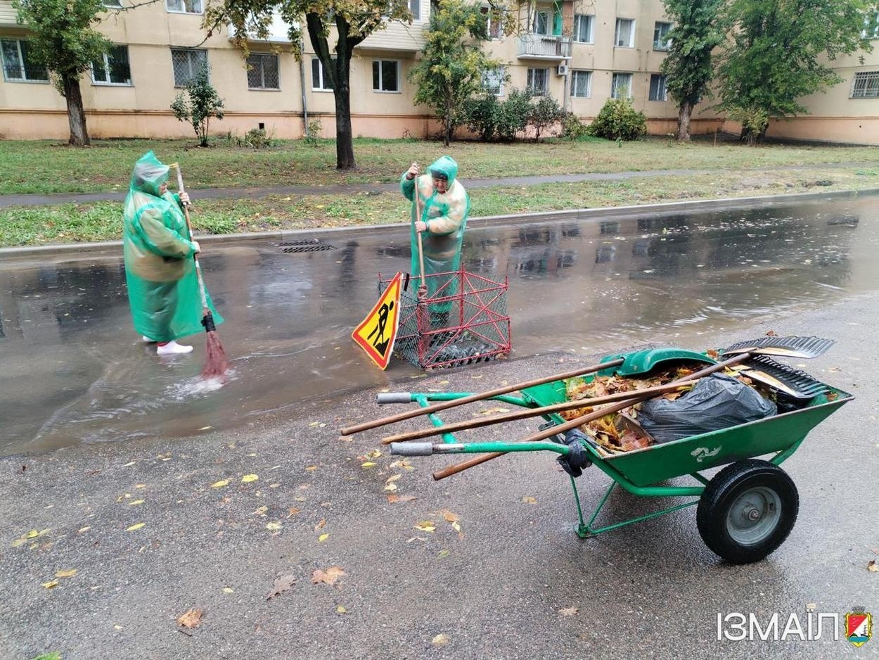 В Ізмаїлі за добу випала місячна норма опадів