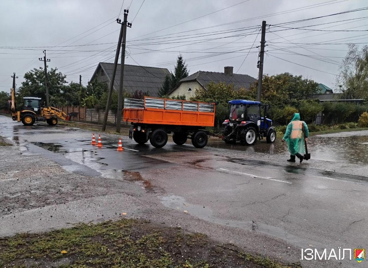 В Ізмаїлі за добу випала місячна норма опадів