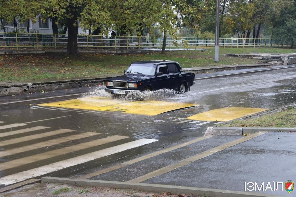 В Ізмаїлі за добу випала місячна норма опадів