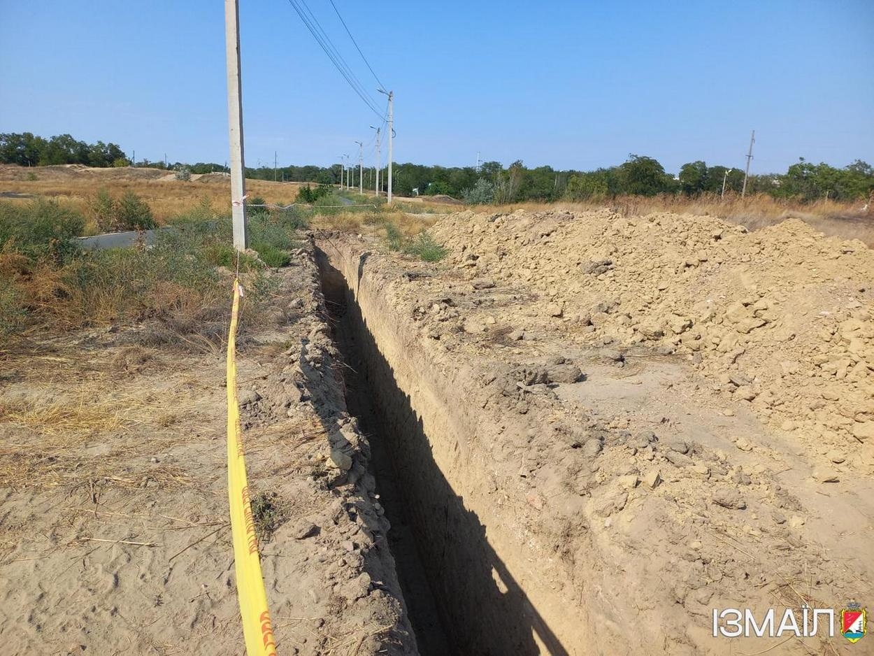 В Ізмаїлі прокладають новий водогін