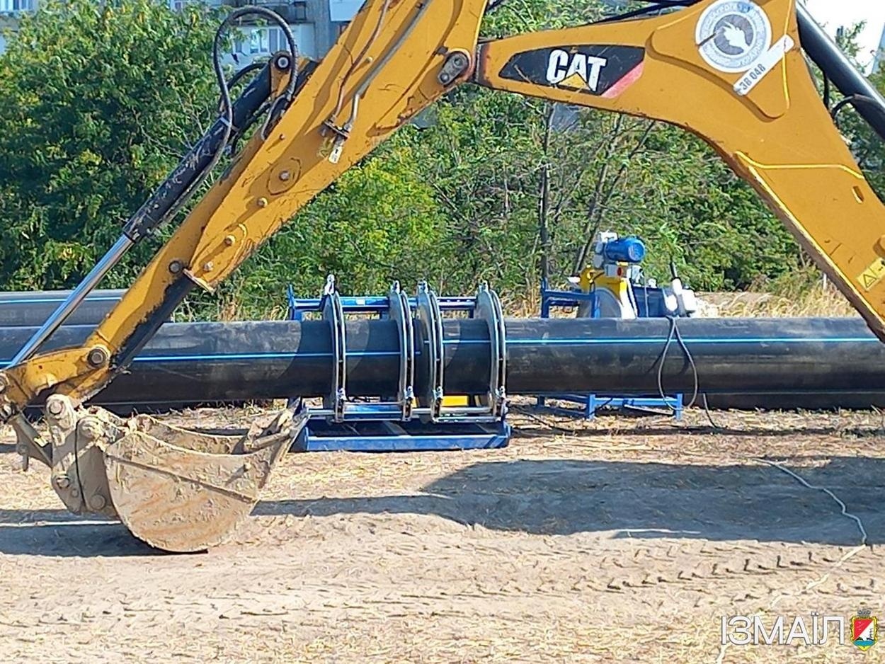 В Ізмаїлі прокладають новий водогін