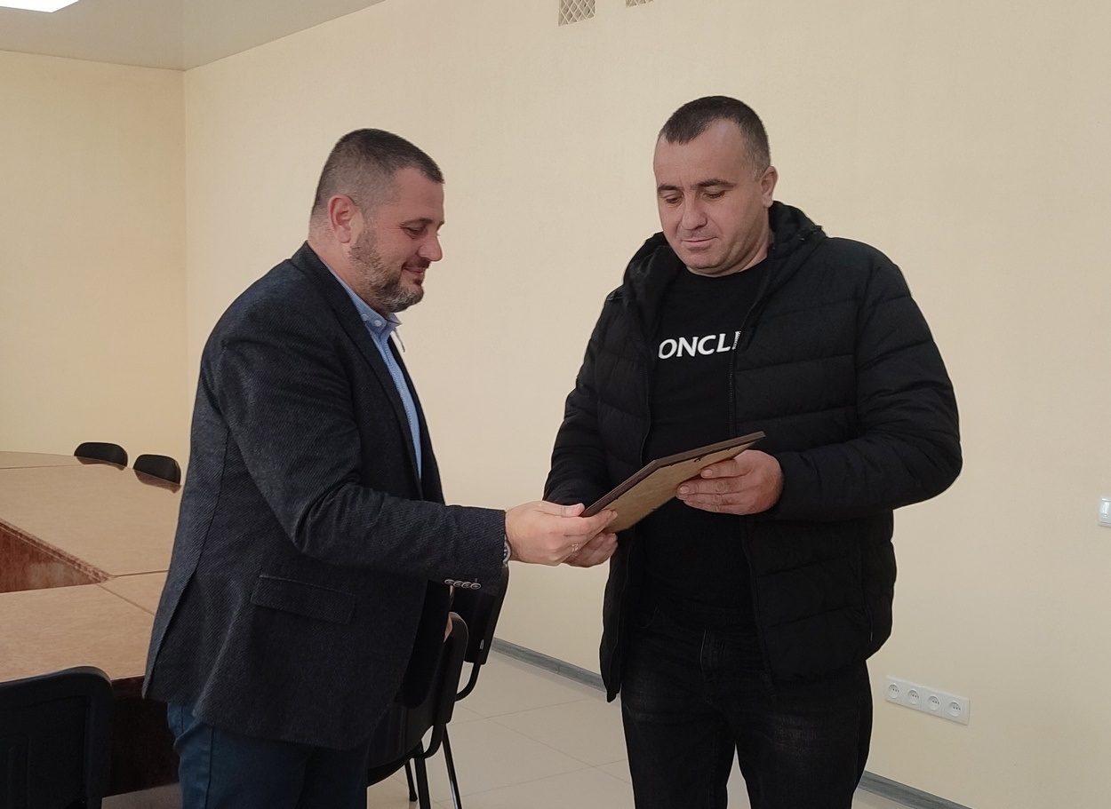 В Ізмаїлі нагородили найкращих водіїв та дорожників
