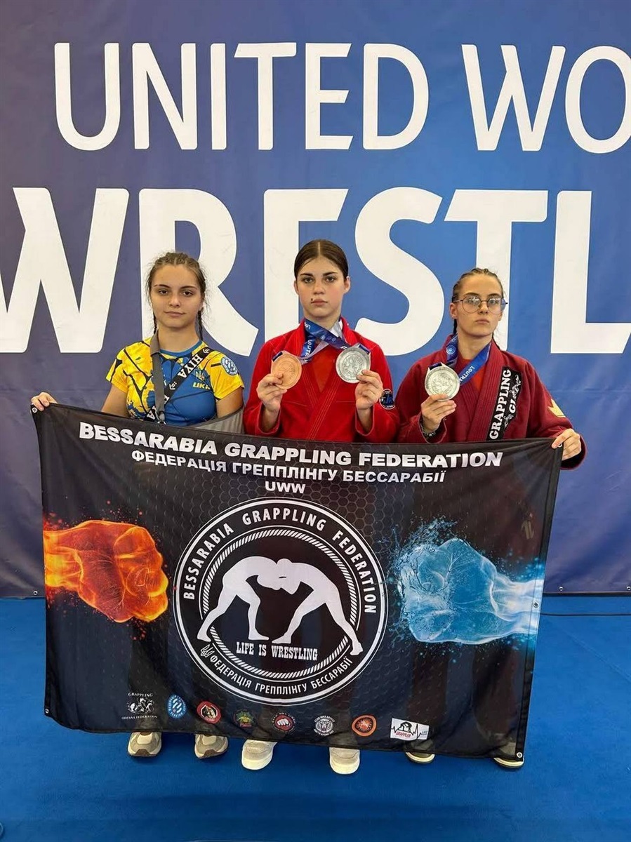 На чемпіонаті світу з грепплінгу UWW ізмаїльчанки завоювали три медалі
