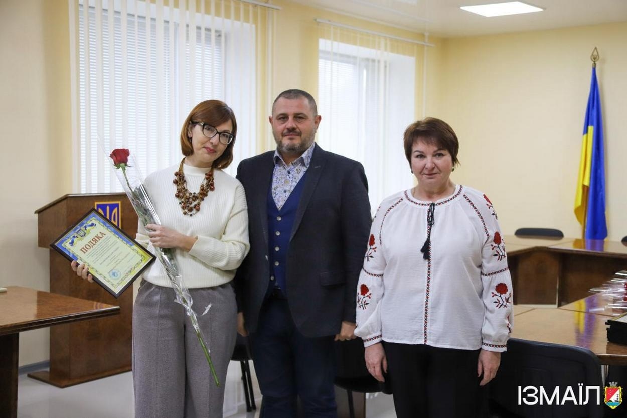 В Ізмаїлі нагородили найкращих представників культурної сфери міста