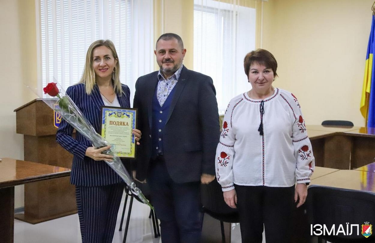 В Ізмаїлі нагородили найкращих представників культурної сфери міста
