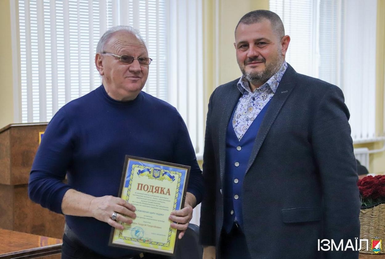 В Ізмаїлі нагородили найкращих представників культурної сфери міста