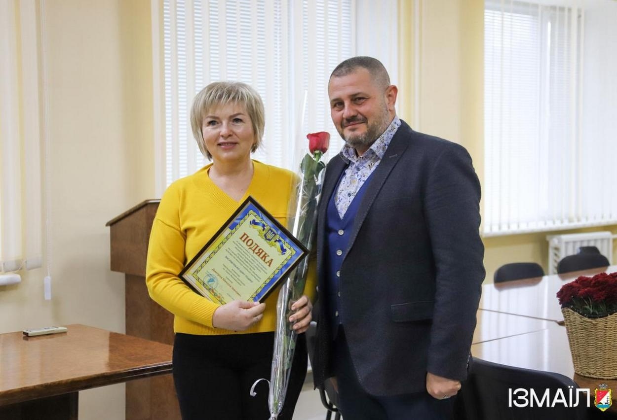 В Ізмаїлі нагородили найкращих представників культурної сфери міста