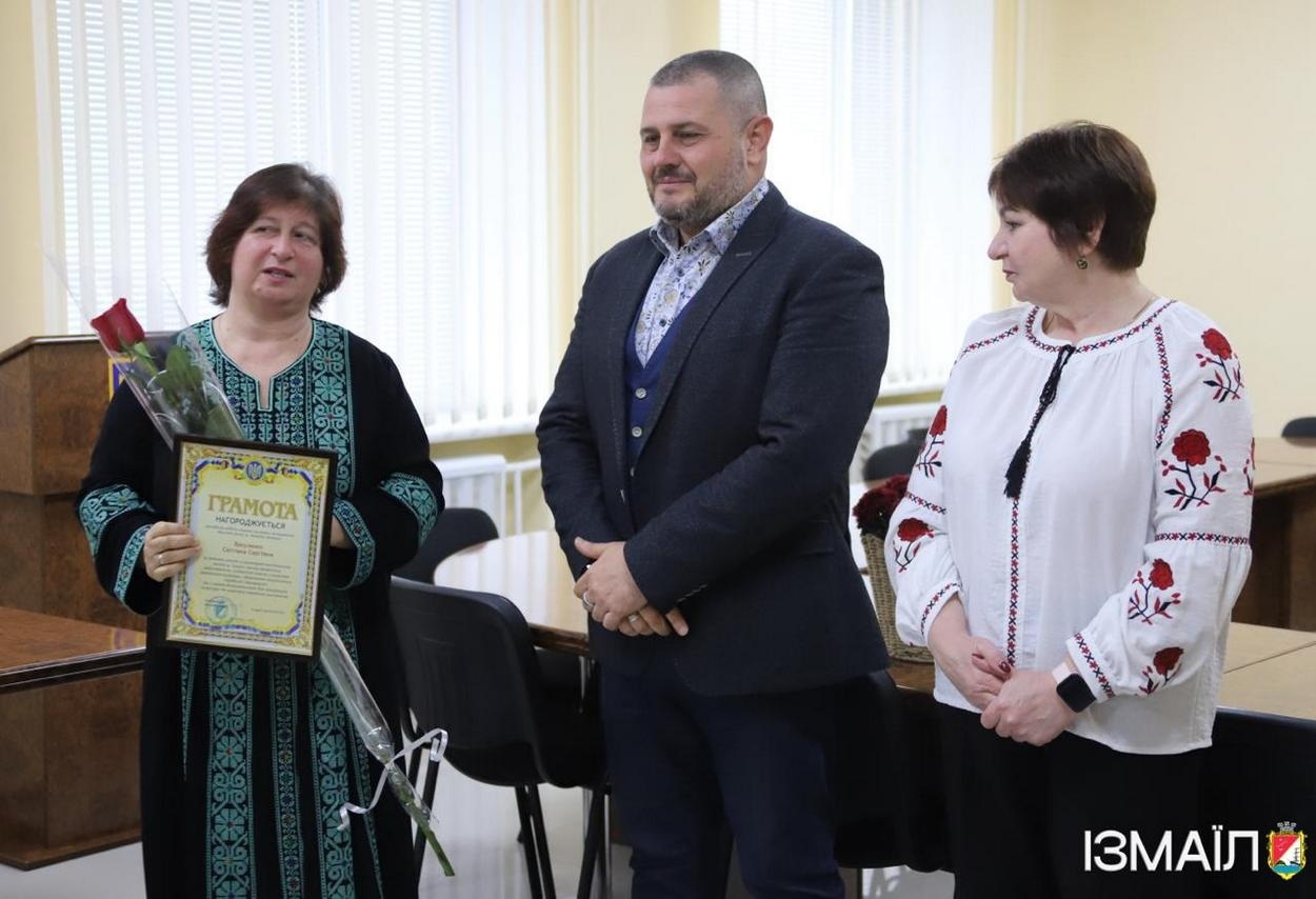 В Ізмаїлі нагородили найкращих представників культурної сфери міста