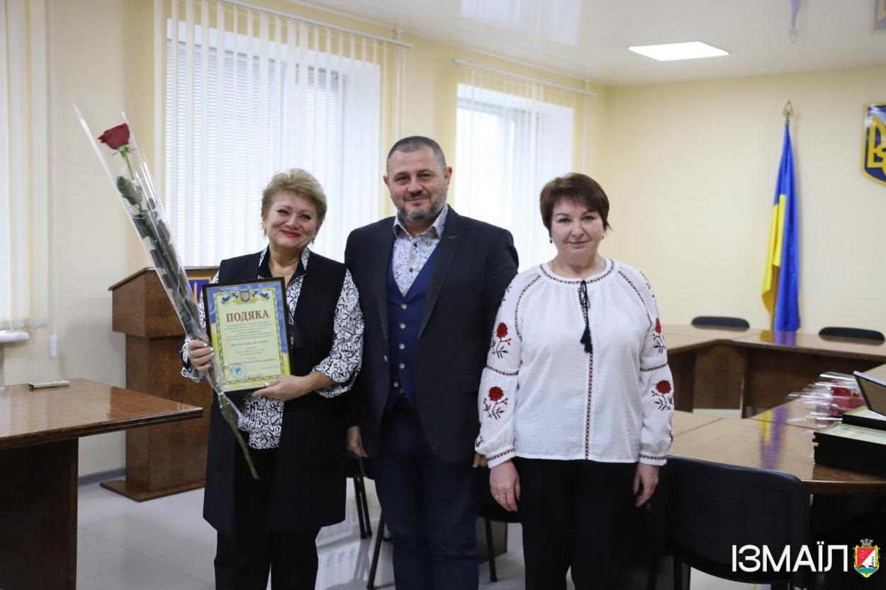 В Ізмаїлі нагородили найкращих представників культурної сфери міста