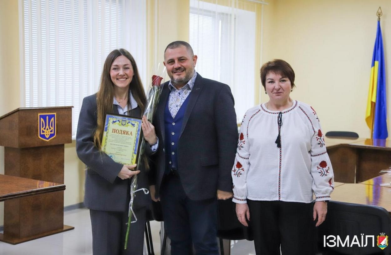 В Ізмаїлі нагородили найкращих представників культурної сфери міста