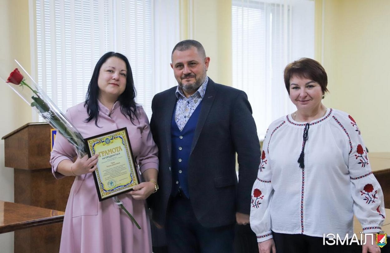 В Ізмаїлі нагородили найкращих представників культурної сфери міста