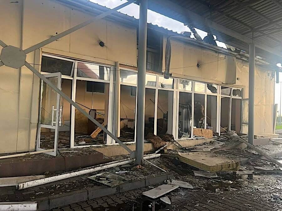 Пункт пропуску «Орлівка» призупинив роботу після атаки дронів: тривають відновлювальні роботи