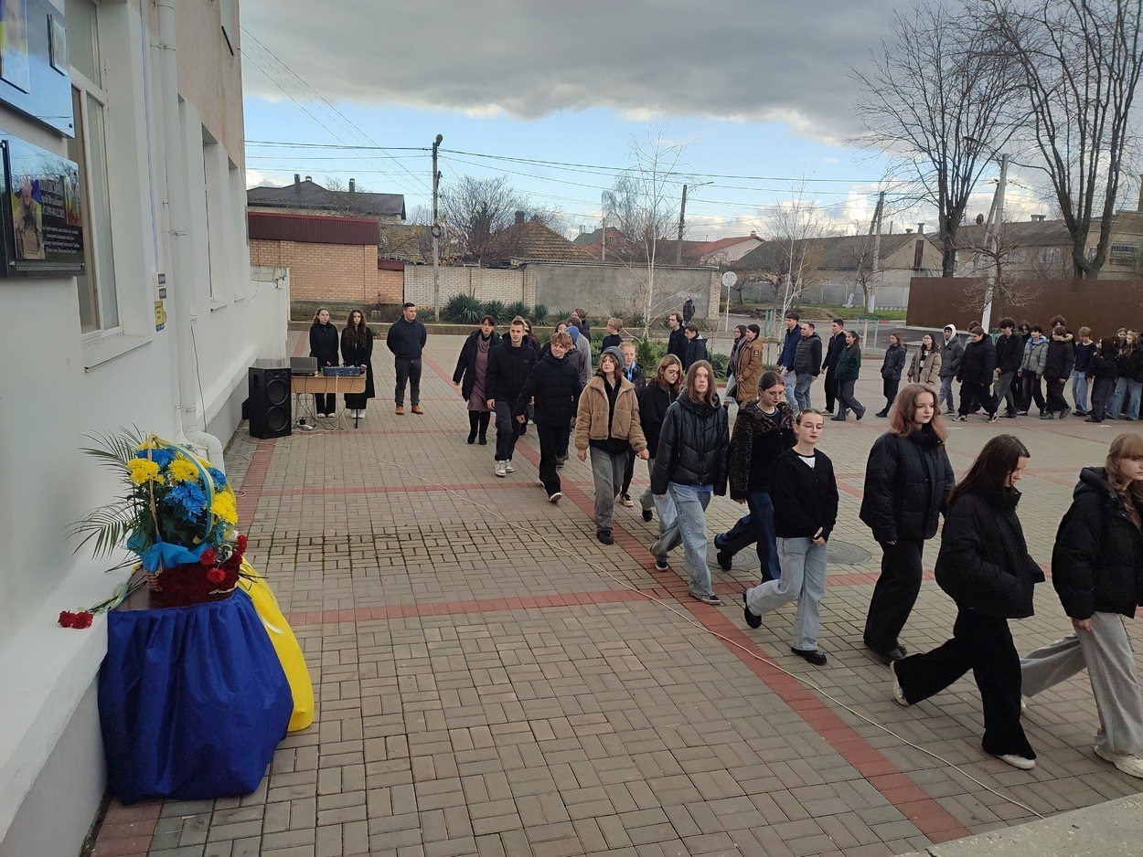 В Ізмаїлі відкрили меморіальну дошку полеглому герою Сергію Полтавському