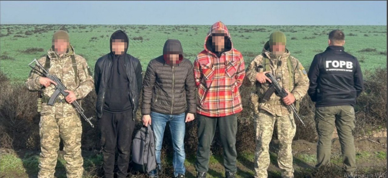 Ізмаїльські прикордонники ліквідували схему незаконного переправлення чоловіків до Молдови