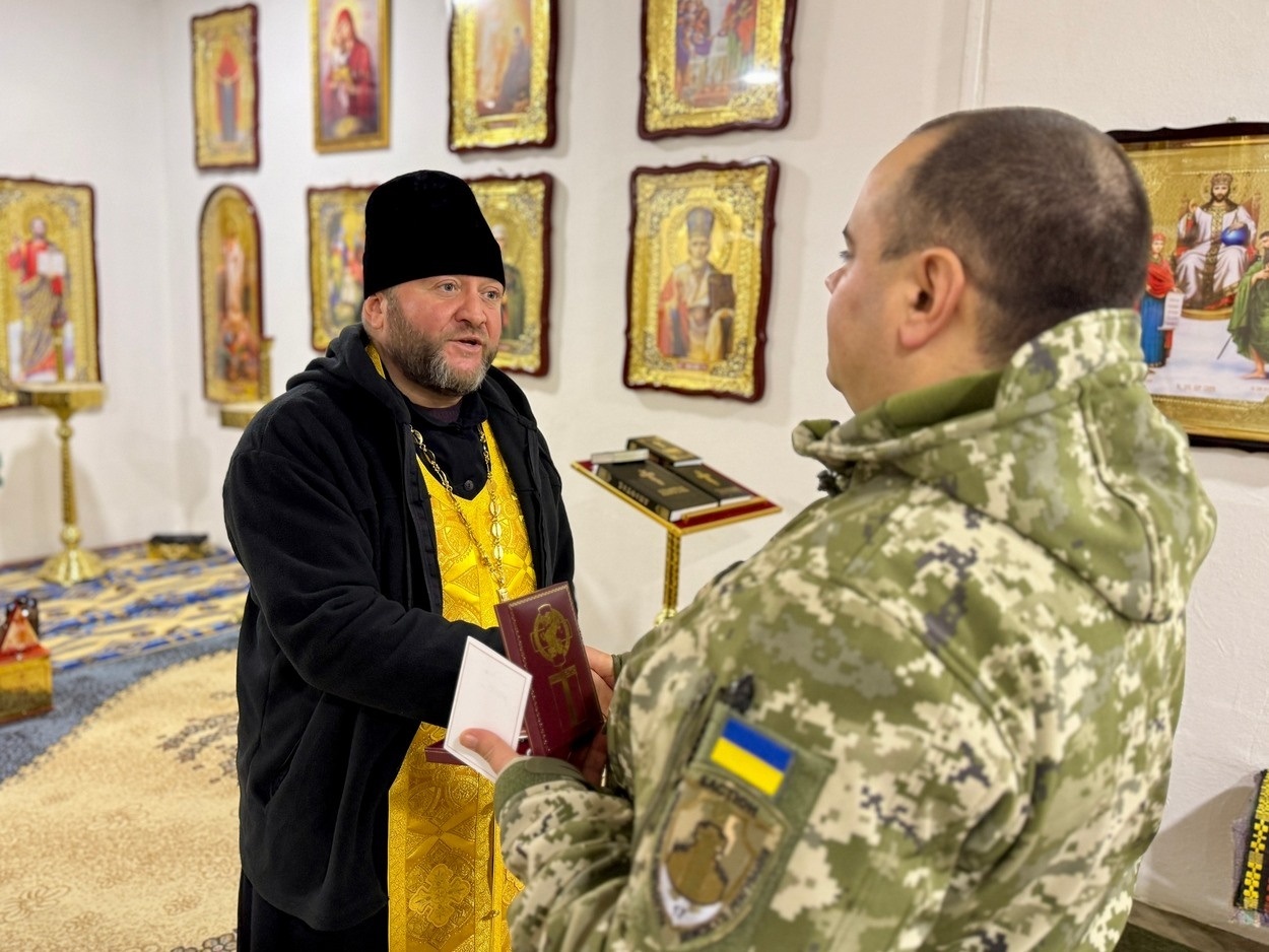 Медалі Святого Великомученика Юрія Переможця отримали воїни ПКШР Ізмаїльського загону