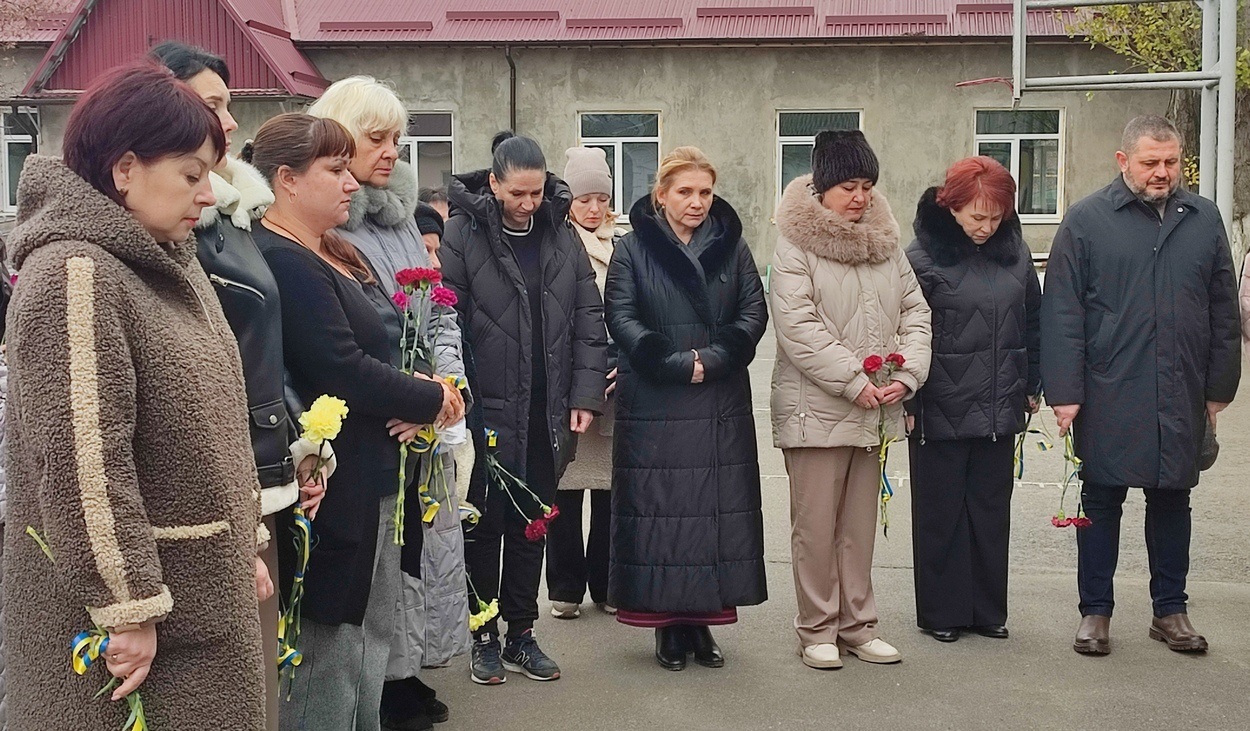 В Ізмаїлі відкрили меморіальну дошку, присвячену герою-захиснику Максиму Горбаченку