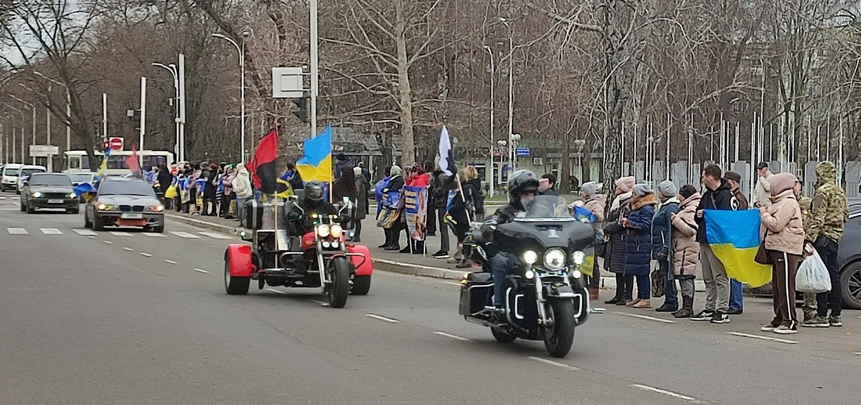 В Ізмаїлі пройшла наймасштабніша в Україні акція на підтримку родин безвісти зниклих і полонених