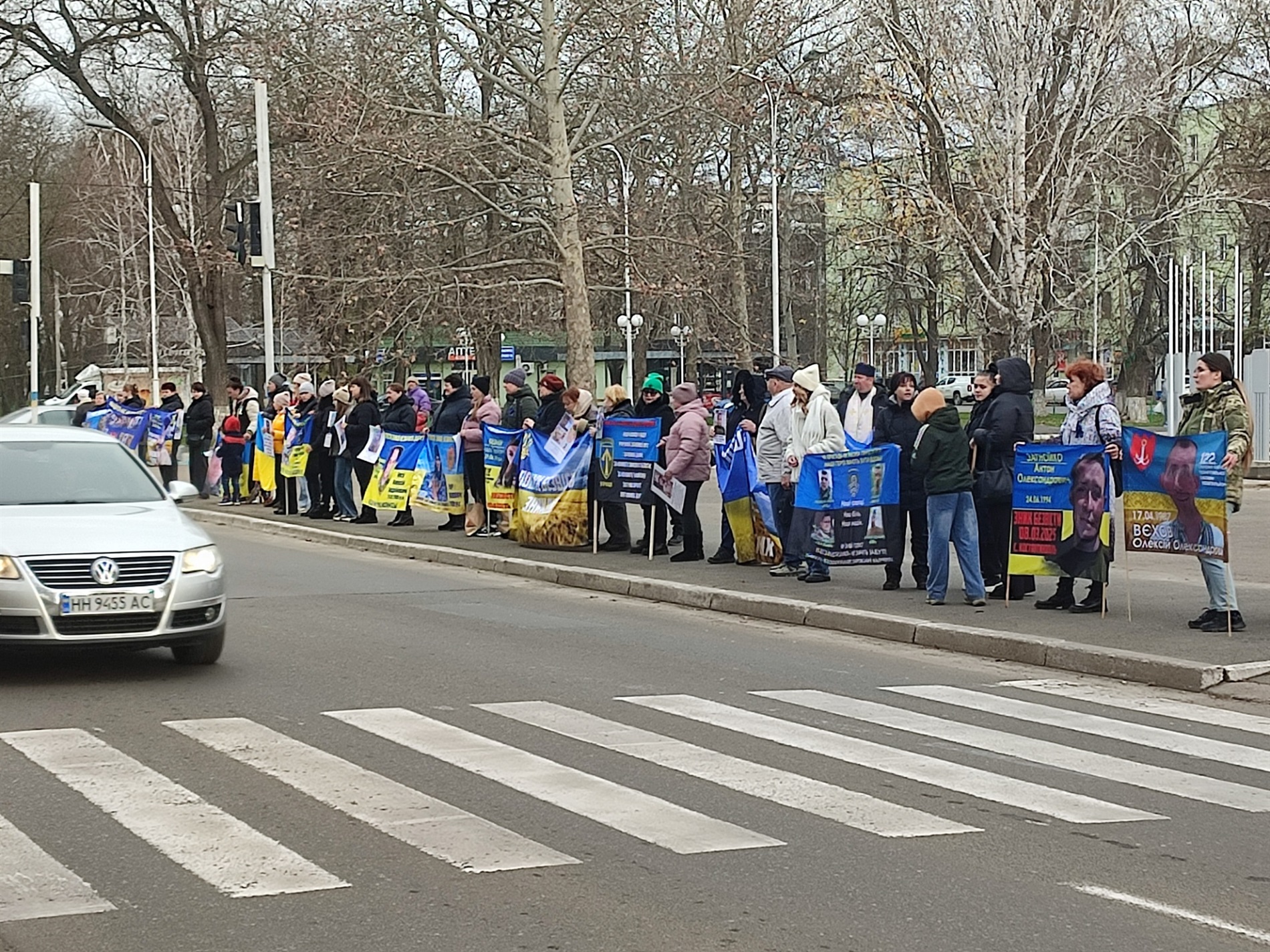 В Ізмаїлі пройшла наймасштабніша в Україні акція на підтримку родин безвісти зниклих і полонених