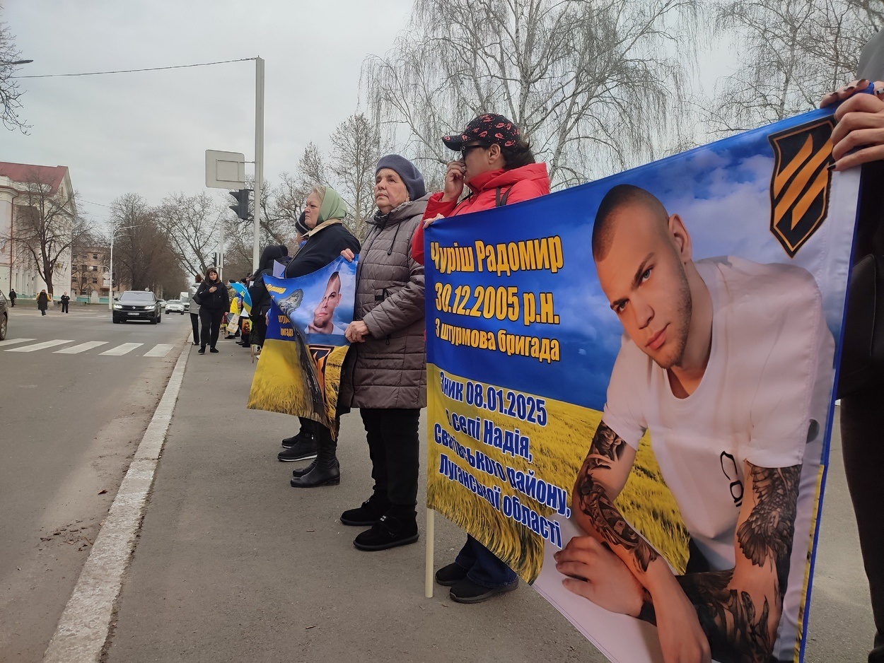 В Ізмаїлі пройшла наймасштабніша в Україні акція на підтримку родин безвісти зниклих і полонених